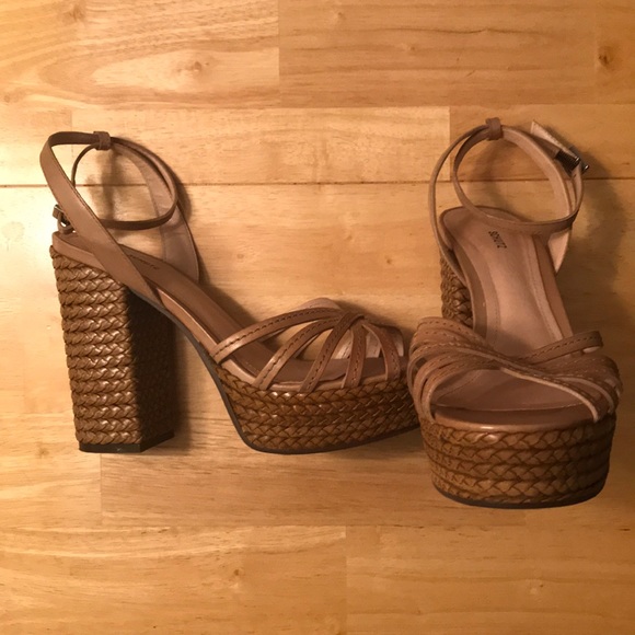 Schutz Platform Sandals - Picture 1 of 4